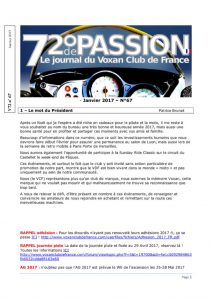 thumbnail of V72 N°67 Janvier