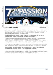 thumbnail of V72-N°70-Juillet