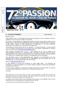 thumbnail of V72 N°76-Septembre