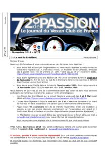 thumbnail of V72_N°77_Novembre