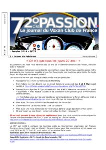 thumbnail of V72 N°78 Janvier